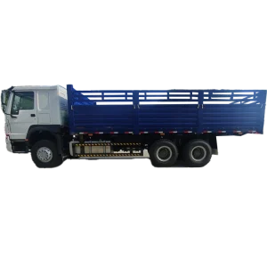 Camion cargo à 10 roues avec remorque à chariot