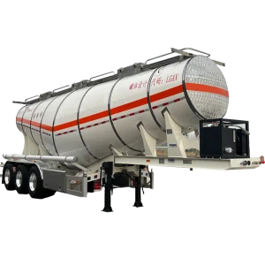 Camion citerne pour le transport de matières comburantes