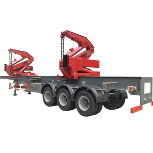 Remorque porte-conteneur à chargement latéral de 40 tonnes